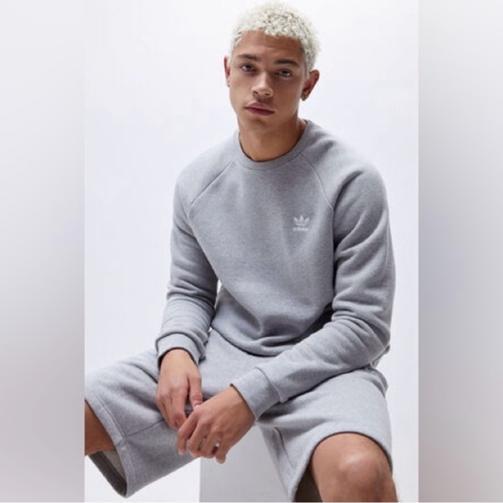 Adidas Men's Gray Sweater